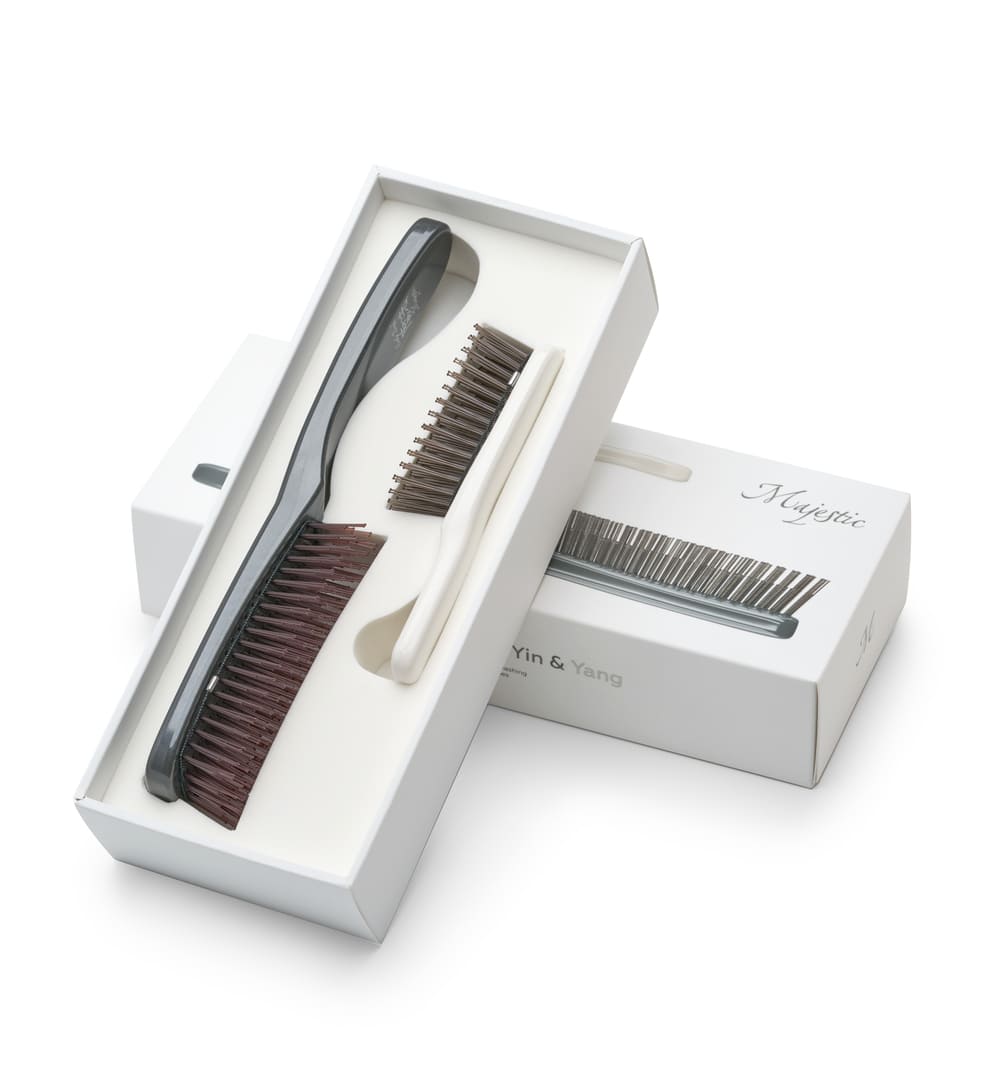 Majestic Scalp Brush Combo Yin & Yang - DAIGO Worldwide