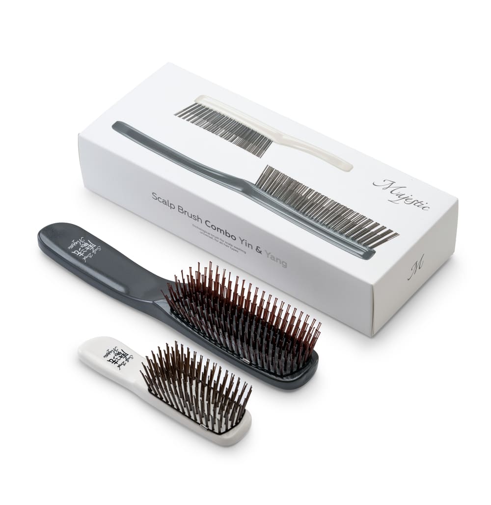 Majestic Scalp Brush Combo Yin & Yang - DAIGO Worldwide